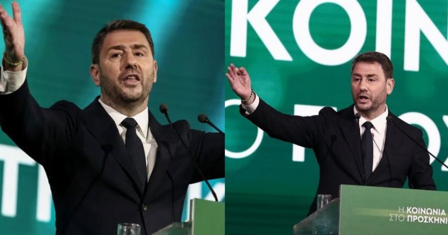 Έτοιμος να αναλάβει την χώρα ο Νίκος Ανδρουλάκης: «Το ΠΑΣΟΚ είναι εδώ ενωμένο δυνατό»