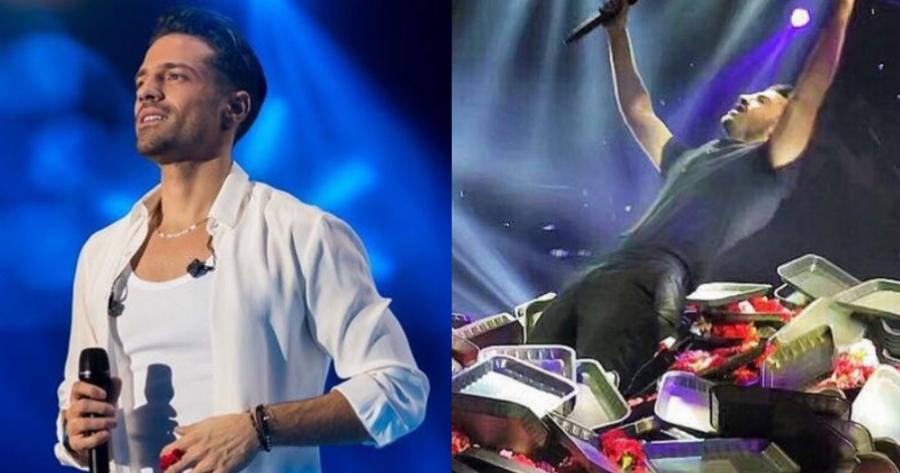 Ανάρπαστη η νέα επιτυχία του Κωνσταντίνου Αργυρού: Τραγουδά το “Ελεύθερος” και αποθεώνεται με λουλούδια