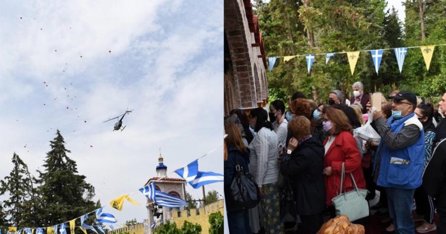 Αληθινή ιστορία: Γλίτωσε από τους Ταλιμπάν και έριξε ροδοπέταλα στην εικόνα της Παναγίας από το ελικόπτερο του