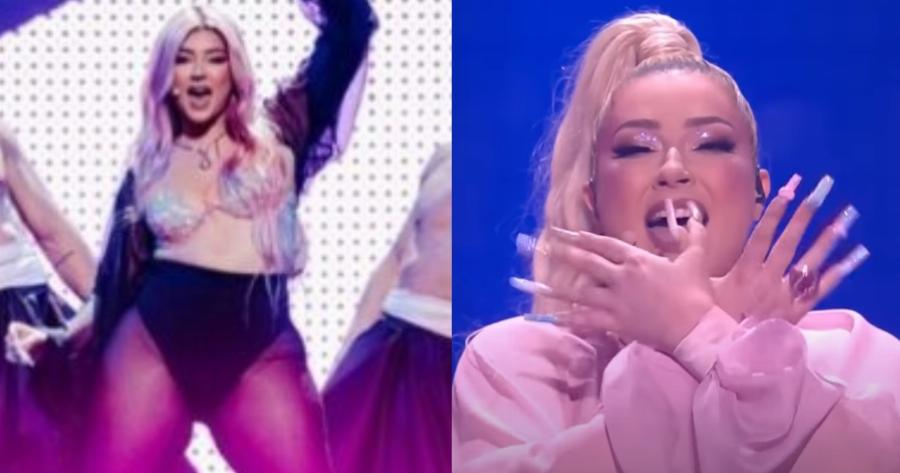 Eurovision 2022: Σχημάτισε τον Αλβανικό αετό – Χαμός με τη Ronela