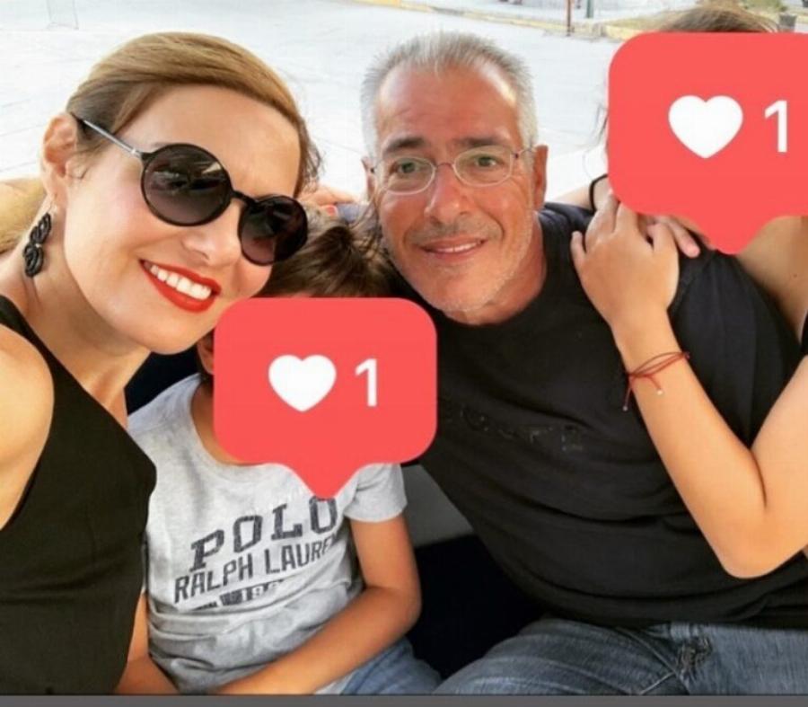Φαίη Μαυραγάνη: Το σπάνιο οικογενειακό στιγμιότυπο με τον Νίκο Μάνεση και τα δύο παιδιά τους