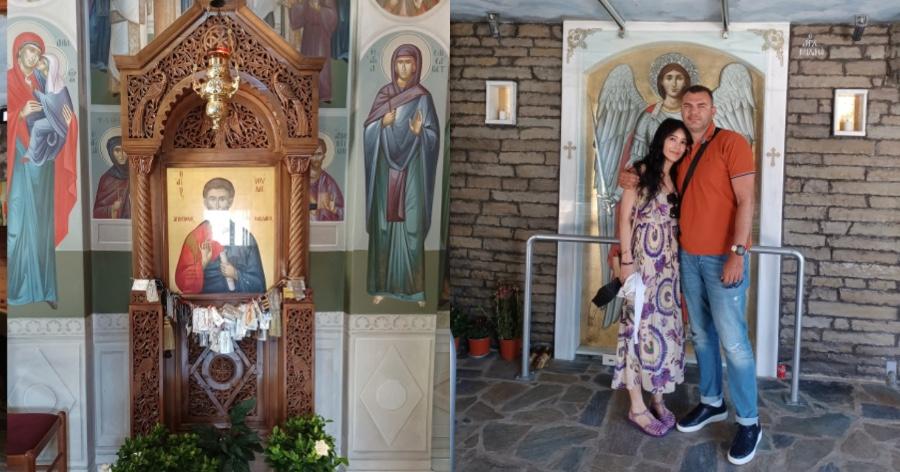 Ζευγάρι ταξίδεψε από τη Κορέα για τον Ταξιάρχη και τον Άγιο Ιούδα Θαδδαίο: Τον είδαμε να λάμπει!