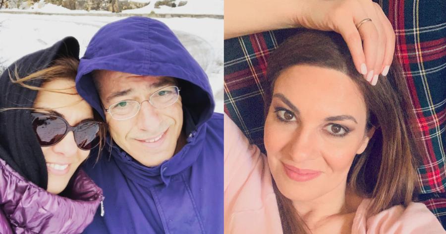 Φαίη Μαυραγάνη: Το σπάνιο οικογενειακό στιγμιότυπο με τον Νίκο Μάνεση και τα δύο παιδιά τους