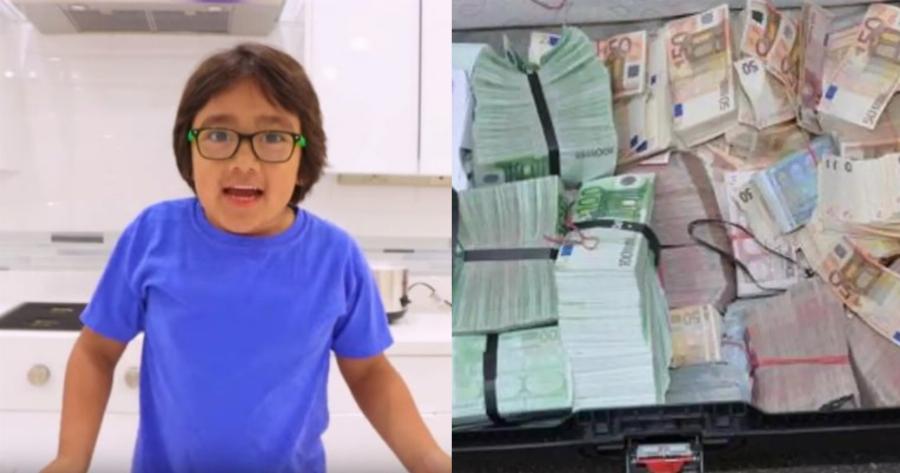 Ράιαν Κάτζι: Ο 9χρονος Influencer, με περιουσία ύψους 500 εκατομμυρίων, που όμως δεν μπορεί να αγγίξει ούτε 1$ από τα χρήματά του