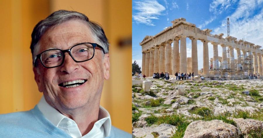 Στην Αθήνα ο Μπιλ Γκέιτς: Ο πραγματικός λόγος της επίσκεψης και τι σκοπό έχει να κάνει στην Ελλάδα