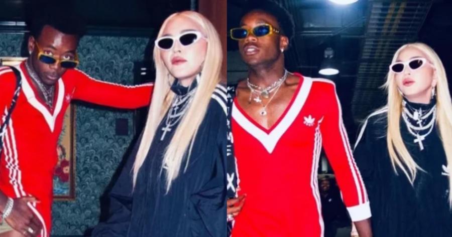 Ο 16χρονος γιος της Madona εμφανίστηκε με κόκκινο μάξι φόρεμα σε βόλτα με τη μητέρα του και έκλεψε τις εντυπώσεις