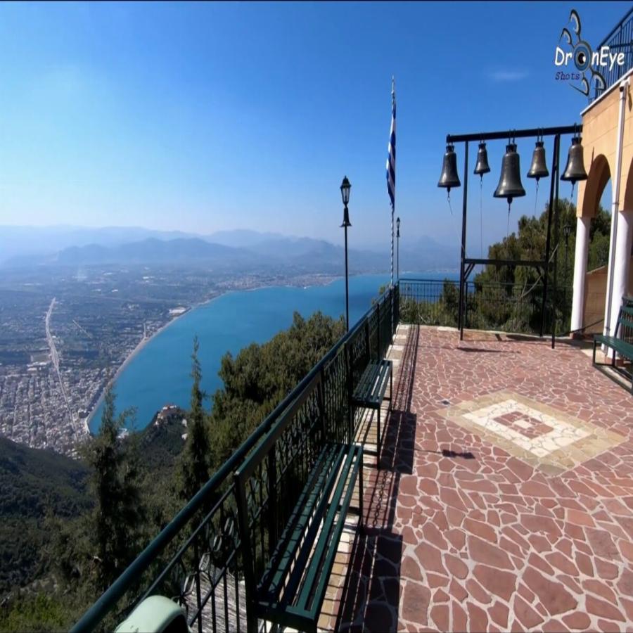 Η Ιερά Μονή Αγίου Παταπίου στο Λουτράκι όπου φυλάσσεται η Τιμία Κάρα της Αγίας Υπομονής