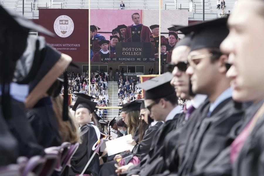 Κυριάκος Μητσοτάκης: Αναγορεύτηκε επίτιμος διδάκτορας στο Boston College
