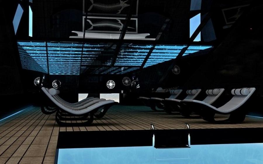 Το μαύρο σούπερ γιοτ που που το εσωτερικό του είναι βγαλμένο από όνειρα: Γνωστό και ως «μαύρος κύκνος» των θαλασσών