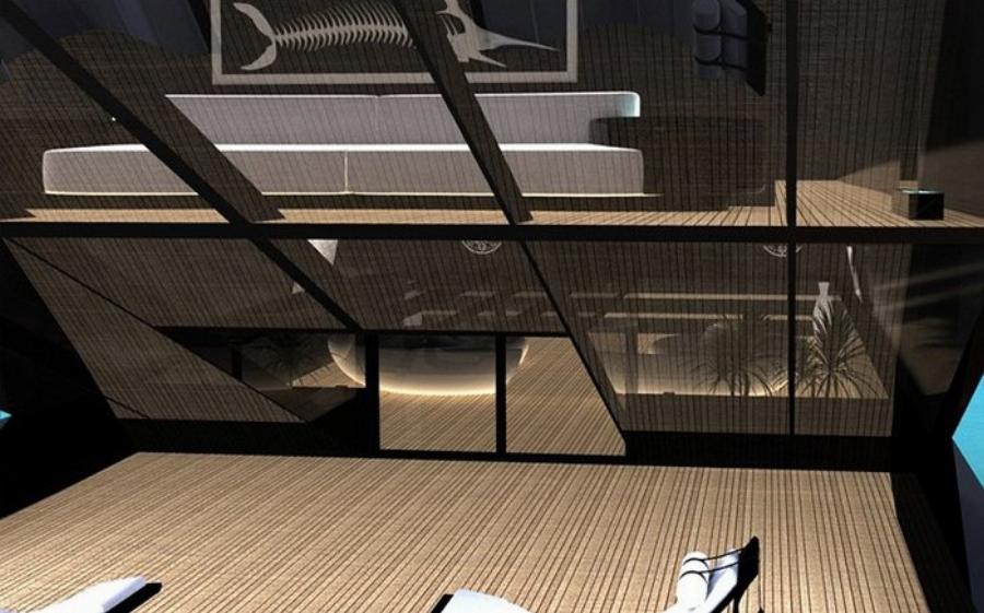 Το μαύρο σούπερ γιοτ που που το εσωτερικό του είναι βγαλμένο από όνειρα: Γνωστό και ως «μαύρος κύκνος» των θαλασσών