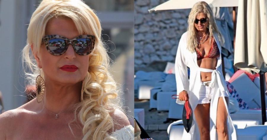 Μαρίνα Πατούλη: Με πανάκριβο σύνολο στα στενά της Μυκόνου – Εντυπωσίασε τους πάντες