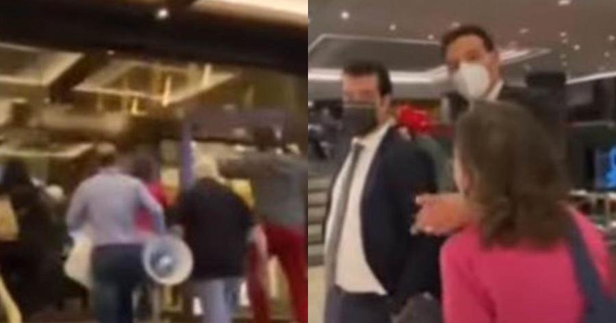 Θάνος Πλεύρης: Άγριες αποδοκιμασίες από υγειονομικούς – Το έβαλε στα πόδια