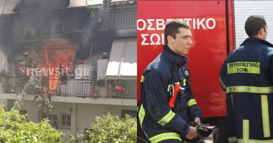 Πυρκαγιά στο Ψυχικό: Εγκλωβίστηκε και πέθανε μετά από τη φωτιά – Λίγο πριν έμαθε ότι γέννησε η κόρη της