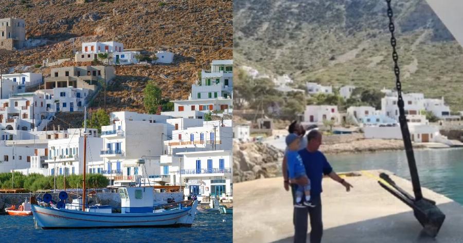 Έριξε άγκυρα πάνω στο μώλο, φίλησε το λιμάνι κι έφυγε: Συγκινητικός αποχαιρετισμός πλοίου στην Σίφνο