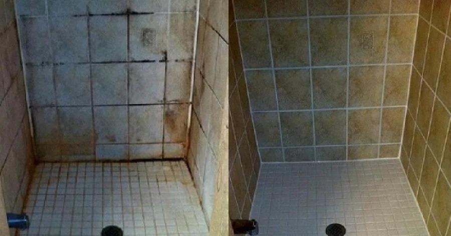 Απαλλαγείτε από τη μούχλα και τα άλατα του μπάνιου: Χωρίς τρίψιμο, με δύο απλά και οικονομικά υλικά που έχετε ήδη στην κουζίνα