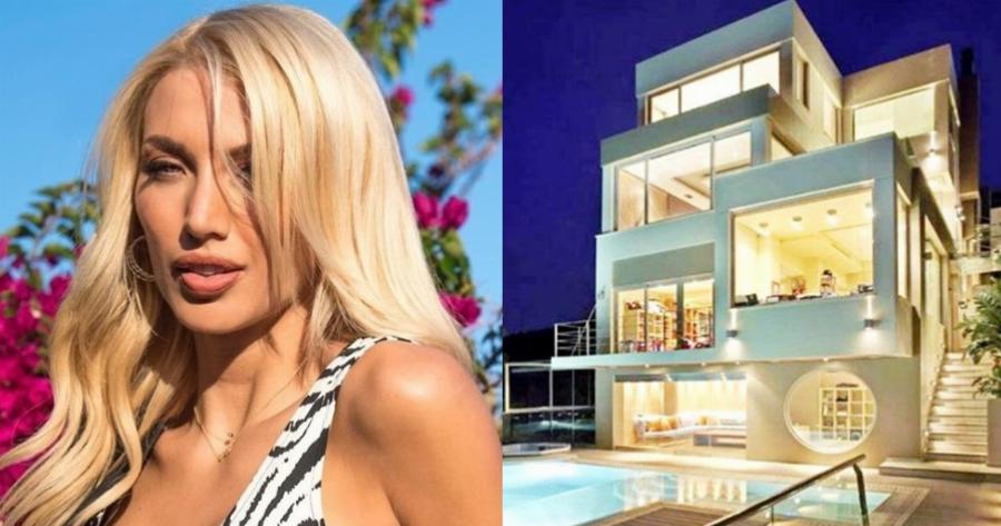 Το «παλάτι» της Σπυροπούλου: Η πανάκριβη βίλα στη Βούλα που κοστίζει μισό εκατομμύριο ευρώ και ξεπήδησε από παραμύθι