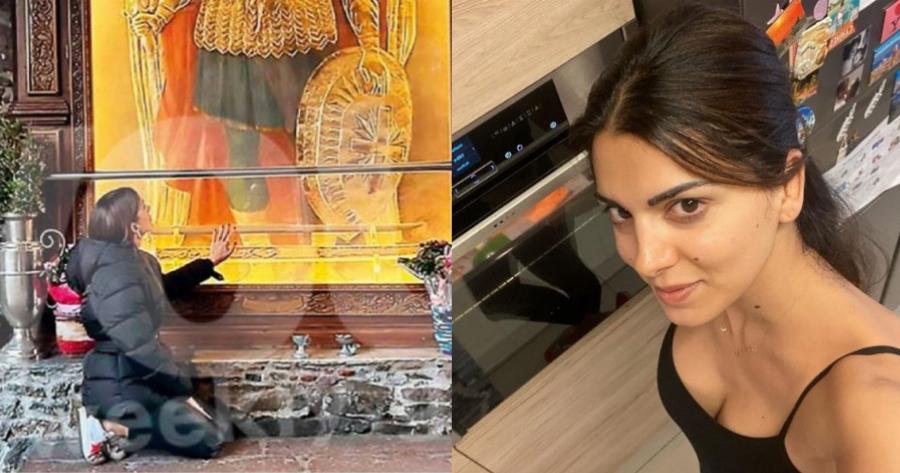 Η αλήθεια για το τέταρτο παιδί: Γονατιστή στον Ταξιάρχη με τον Θέμη Σοφό η Σταματίνα Τσιμτσιλή