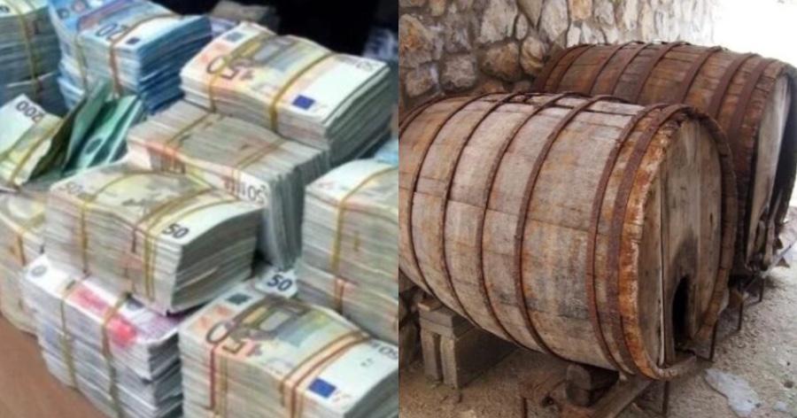 Ηλικιωμένη: 84χρονη συνταξιούχος του Ο.Γ.Α. έκρυψε σε βαρέλι 250.000 ευρώ και όταν το άνοιξε βρήκε μόλις 30.000