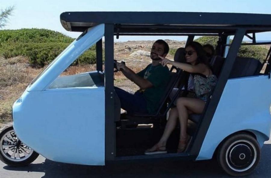 Το πρώτο ελληνικό, ηλιακό αυτοκίνητο: Κοστίζει 6.500 ευρώ και έχει αυτονομία 190 χιλιόμετρα