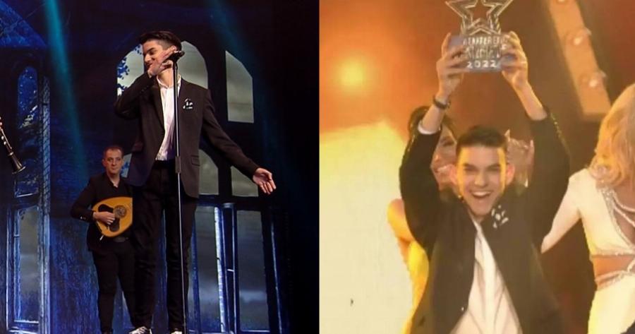 Ο 14χρονος Κωνσταντίνος Τσαμαδός είναι ο μεγάλος νικητής του τελικού του Ελλάδα έχεις Ταλέντο