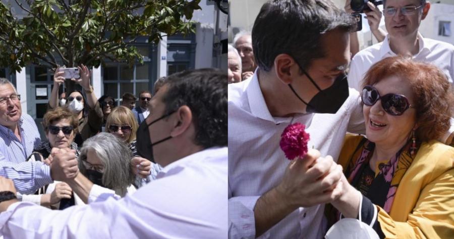 Αποθέωσαν τον Αλέξη Τσίπρα στην Ηλεία: «Είσαι η τελευταία ελπίδα μας»