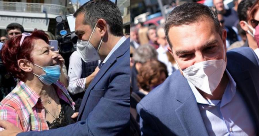 Θεοποίησαν τον Τσίπρα στην Θεσσαλονίκη: «Να σε πιάσουμε, να πάρουμε την ευλογία»
