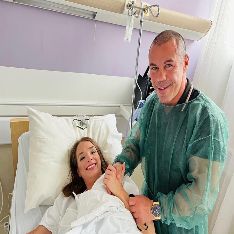 «Έκοψα 2 φορές τον ομφάλιο λώρο»: Οι πρώτες δηλώσεις του Μιχάλη Ζαμπίδη μετά τον ερχομό των διδύμων