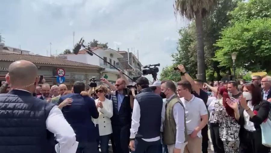 Γκλέτσος σε Τσίπρα στην Άρτα: «Καλώς ήρθες πρόεδρε και αυριανέ πρωθυπουργέ μας»