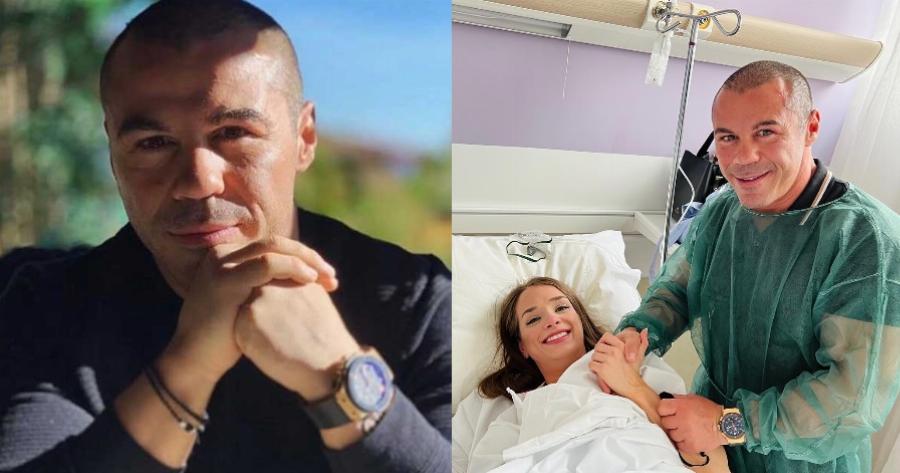 «Έκοψα 2 φορές τον ομφάλιο λώρο»: Οι πρώτες δηλώσεις του Μιχάλη Ζαμπίδη μετά τον ερχομό των διδύμων