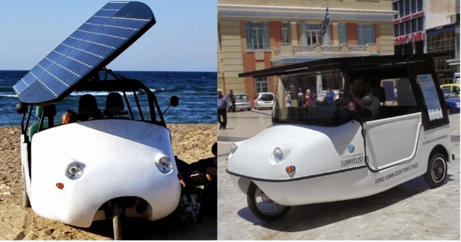 Το πρώτο ελληνικό, ηλιακό αυτοκίνητο: Κοστίζει 6.500 ευρώ και έχει αυτονομία 190 χιλιόμετρα