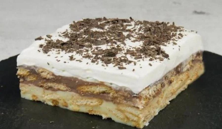 Γλυκό ψυγείου με μπισκότο: Μόνο με 6 υλικά και καθόλου ζάχαρη – Θα το φτιάχνετε ξανά και ξανά όλο το καλοκαίρι