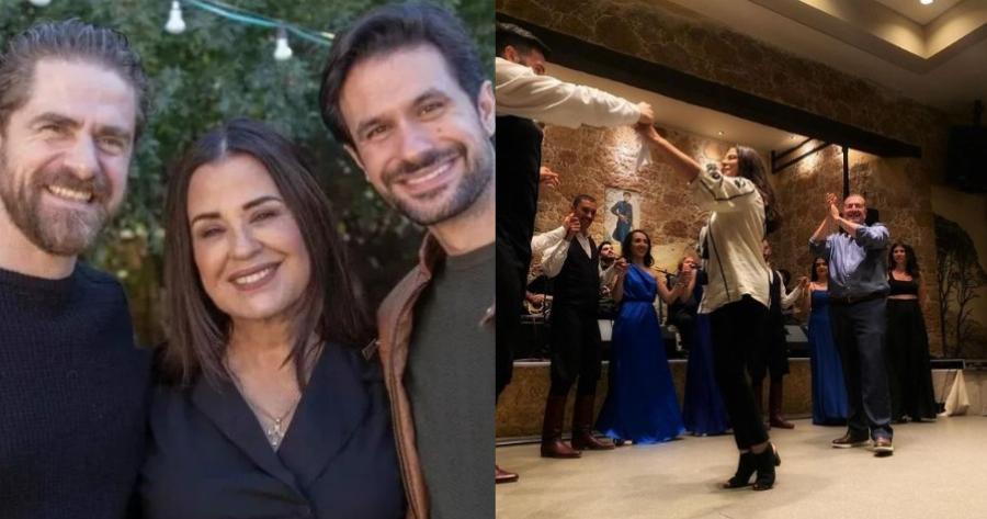 To μεγάλο κρητικό γλέντι του Σασμού λίγο πριν ντυθεί γαμπρός ο ηθοποιός Ορφέας Αυγουστίδης