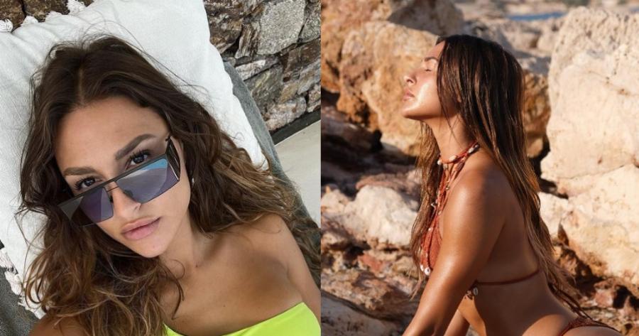 Παραμιλάει το νησί: Η εμφάνιση της Ναυσικάς Παναγιωτακοπούλου που έκανε τα κεφάλια να γυρίσουν στη Μύκονο