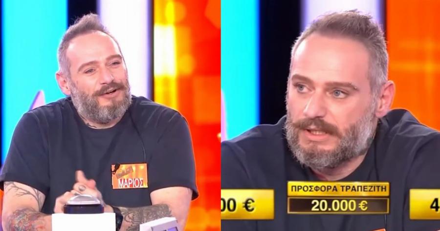 Ο Μάριος αρνήθηκε τις 20.000 ευρώ στο Deal:  Η συγκινητική ιστορία για τη φίλη του με καρκίνο