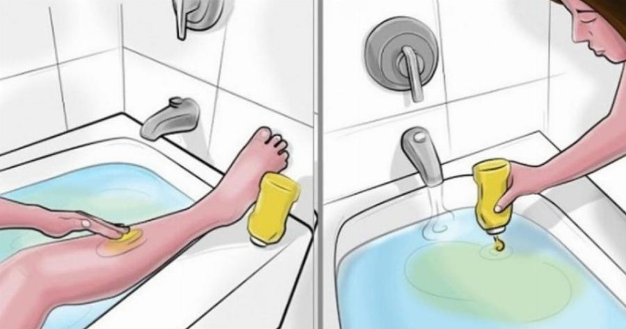 Και όμως έγινε με λίγες σταγόνες: Δεν θα πιστεύετε στα μάτια σας όταν δείτε τι κάνει η μουστάρδα στη μπανιέρα