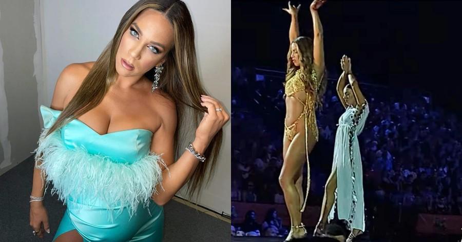 Κορμάρα και μετά τη γέννα η Κατερίνα Στικούδη: Σούσουρο με την εμφάνισή της στα μουσικά βραβεία MAD