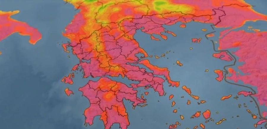 Καύσωνας προ των πυλών – Πάνω από 40 βαθμούς ο υδράργυρος: Έκτακτο δελτίο ΕΜΥ