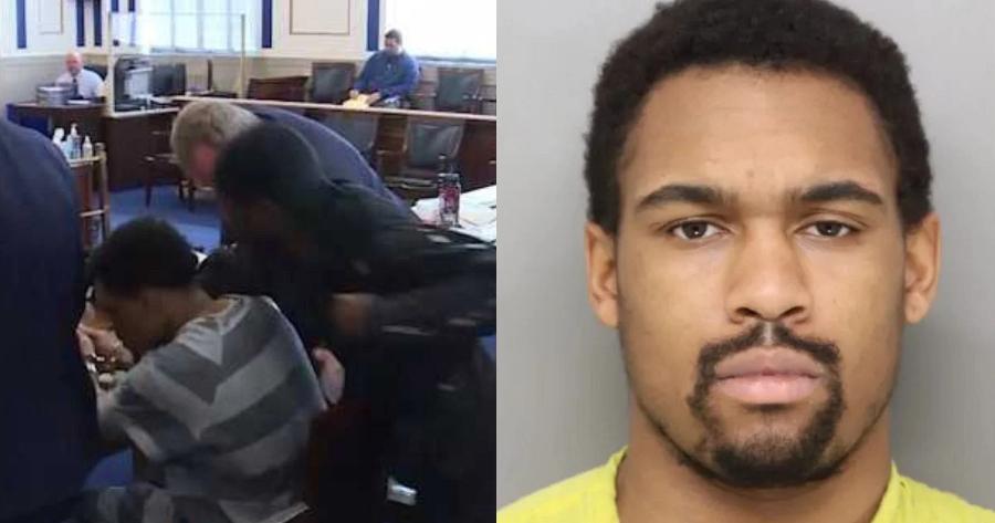 Πατέρας ξυλοκόπησε άγρια τον δολοφόνο της γυναίκας και του γιου του μέσα στο δικαστήριο