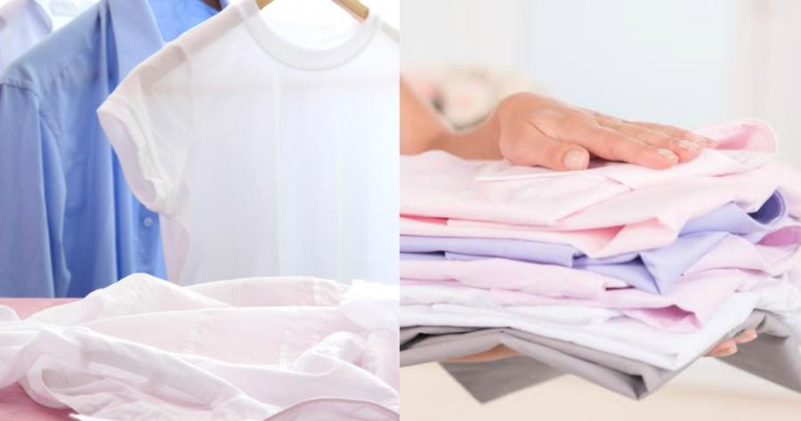 Τέρμα ο κόπος: Το έξυπνο κόλπο για να μην σιδερώσετε ποτέ ξανά τα ρούχα σας