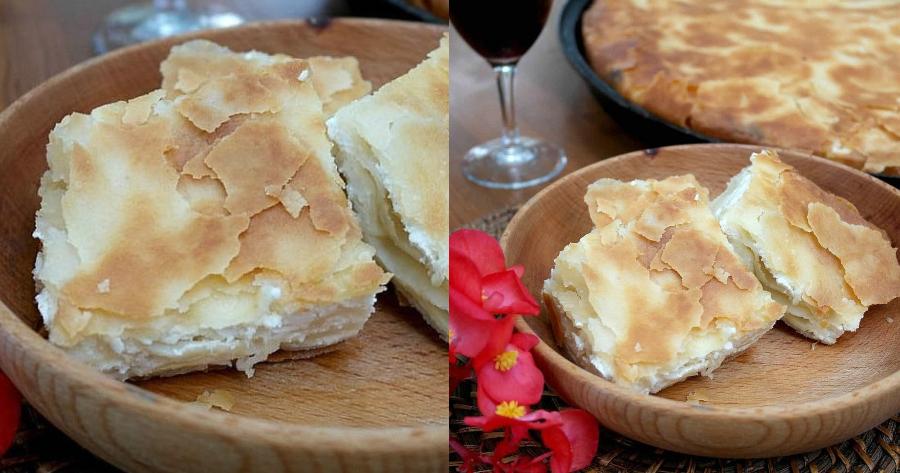 Μαμαδίστικη τυρόπιτα: Η εύκολη συνταγή από το χωριό της Ηπειρώτισσας γιαγιάς – Με φέτα και κεφαλογραβιέρα