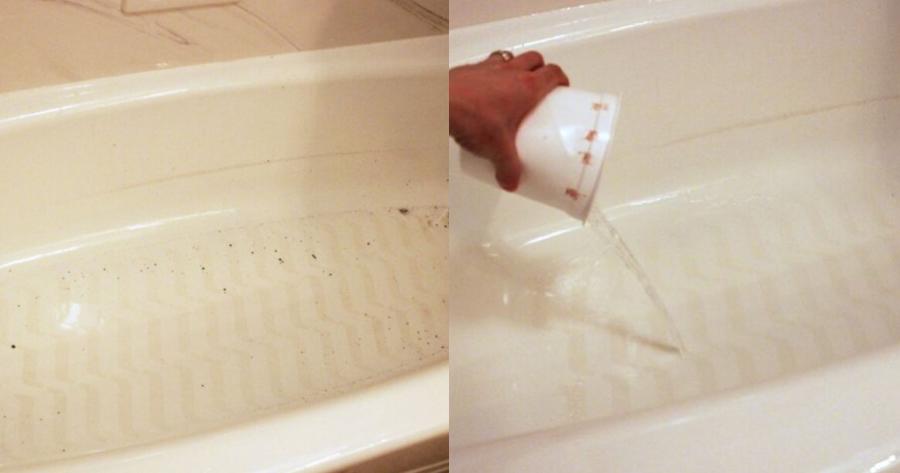 Κιτρινίλα στη μπανιέρα: Υπάρχει λύση για να τη διώξετε με έξυπνο και φυσικό τρόπο