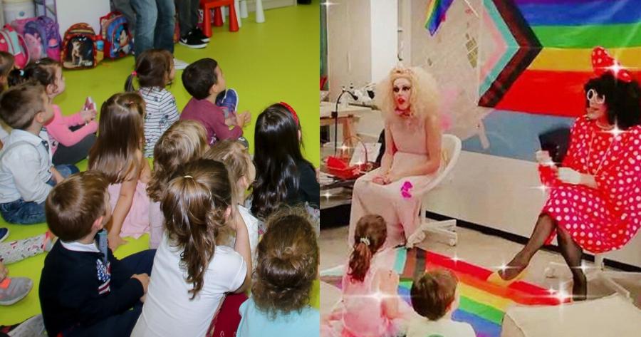 ThessPride 2022: Drag Queens διάβασαν παραμύθια σε μικρά παιδιά νηπιαγωγείου