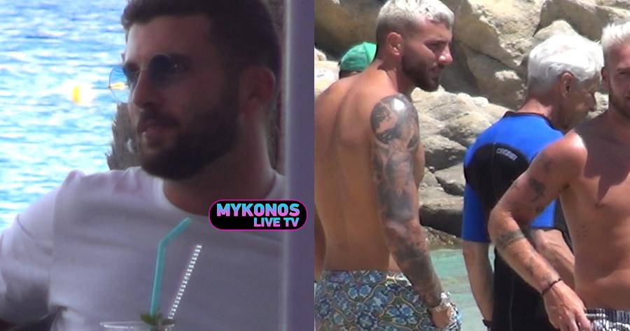 Μύκονος: Πήραν χαμπάρι ποιος είναι στην παραλία και δεν σταμάτησαν να τον φωτογραφίζουν