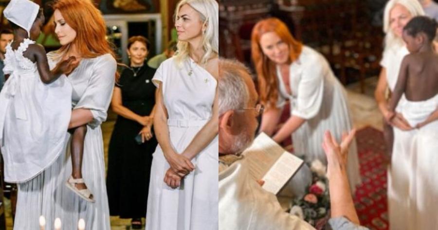 Η Χριστίνα Κοντοβά βάφτισε την κόρη της Ada, με νονά την Σίσσυ Χρηστίδου