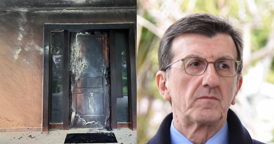 Άρης Πορτοσάλτε: Σοβαρές υλικές ζημιές από την επίθεση με γκαζάκια στο σπίτι του