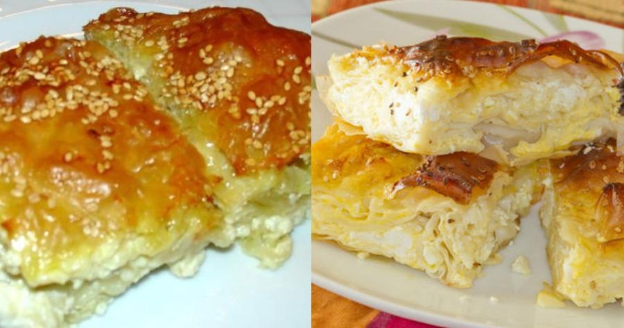 Του ονείρου: «Γεμάτη» και ζουμερή τυρόπιτα με μπεσαμέλ γιαουρτιού – Εύκολη και λαχταριστή