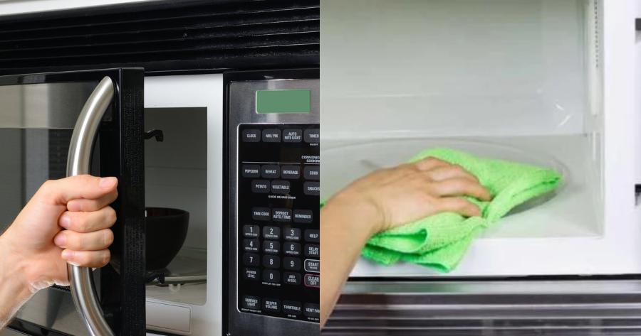 Φούρνος μικροκυμάτων: Το έξυπνο και απλό κόλπο για να τον καθαρίσετε – Μόνο με 1 φυσικό υλικό