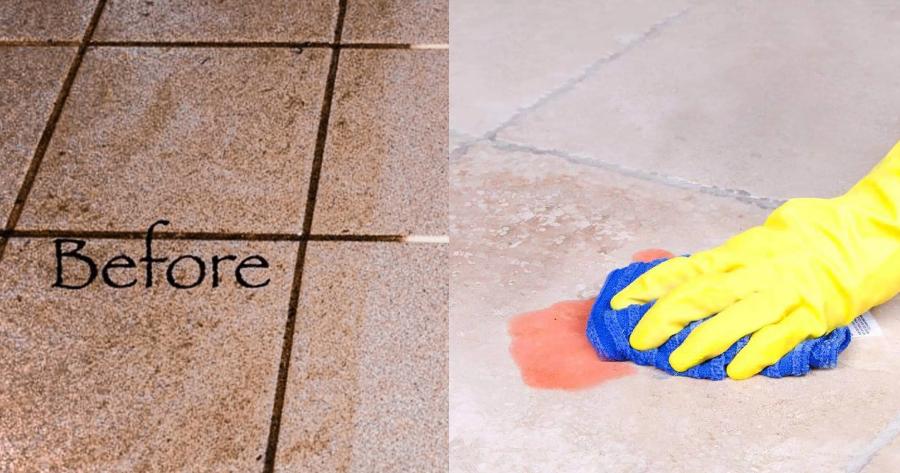 Τα μυστικά των ειδικών: Ο έξυπνος τρόπος για να καθαρίσετε τα πλακάκια – Δεν θέλει κόπο θέλει τρόπο