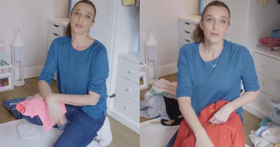 Kάτια Ζυγούλη: Το έξυπνο κόλπο για την οργάνωση και το ξεκαθάρισμα στις ντουλάπες των 4 παιδιών της