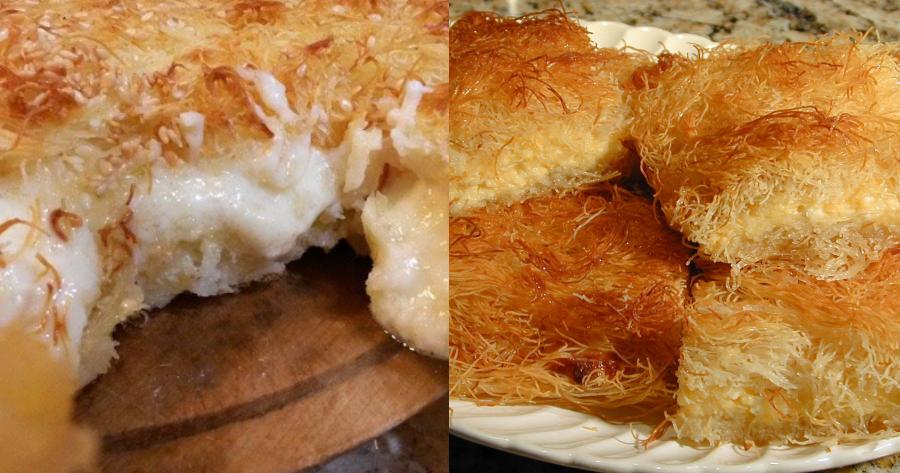 Τυρόπιτα κανταΐφι: Λαχταριστή, πανεύκολη με 3 τυριά, λιώνει στο στόμα